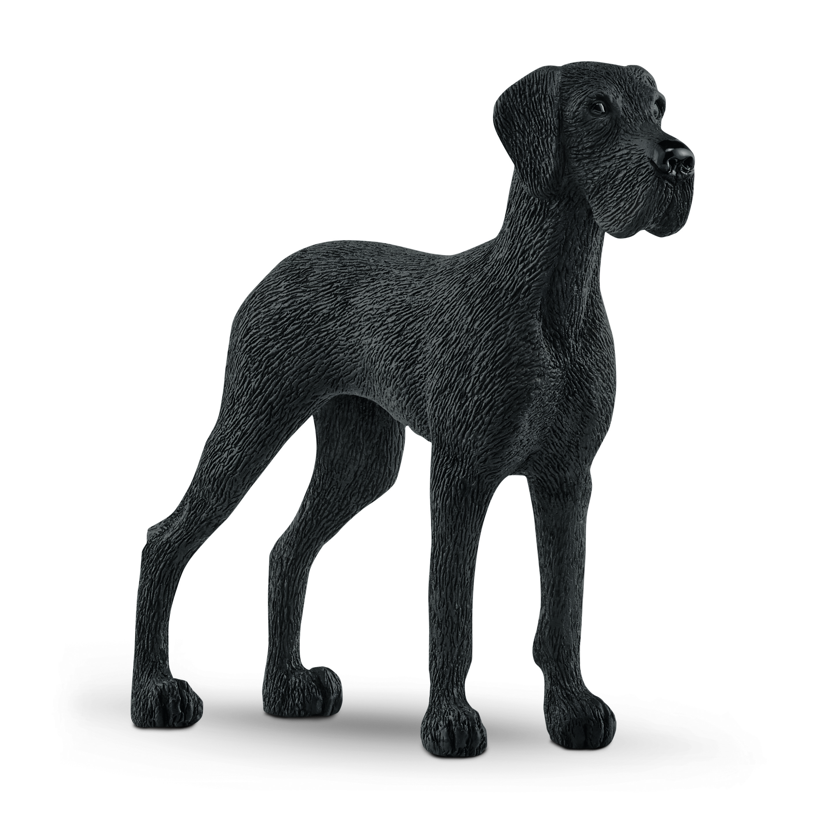 SCHLEICH 13962 Dänische Spielfigur Dogge Schwarz