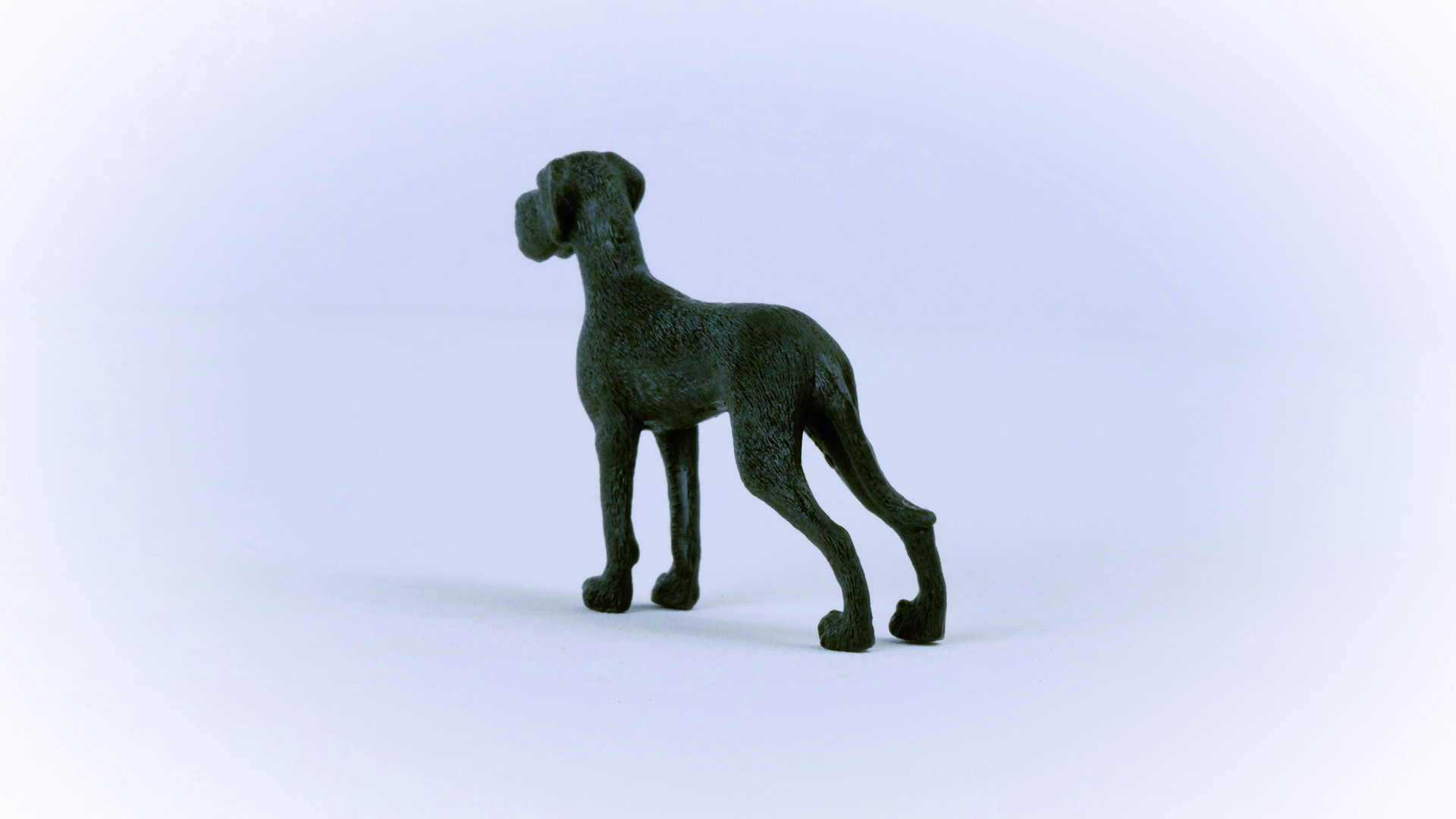 SCHLEICH 13962 Dänische Dogge Schwarz Spielfigur