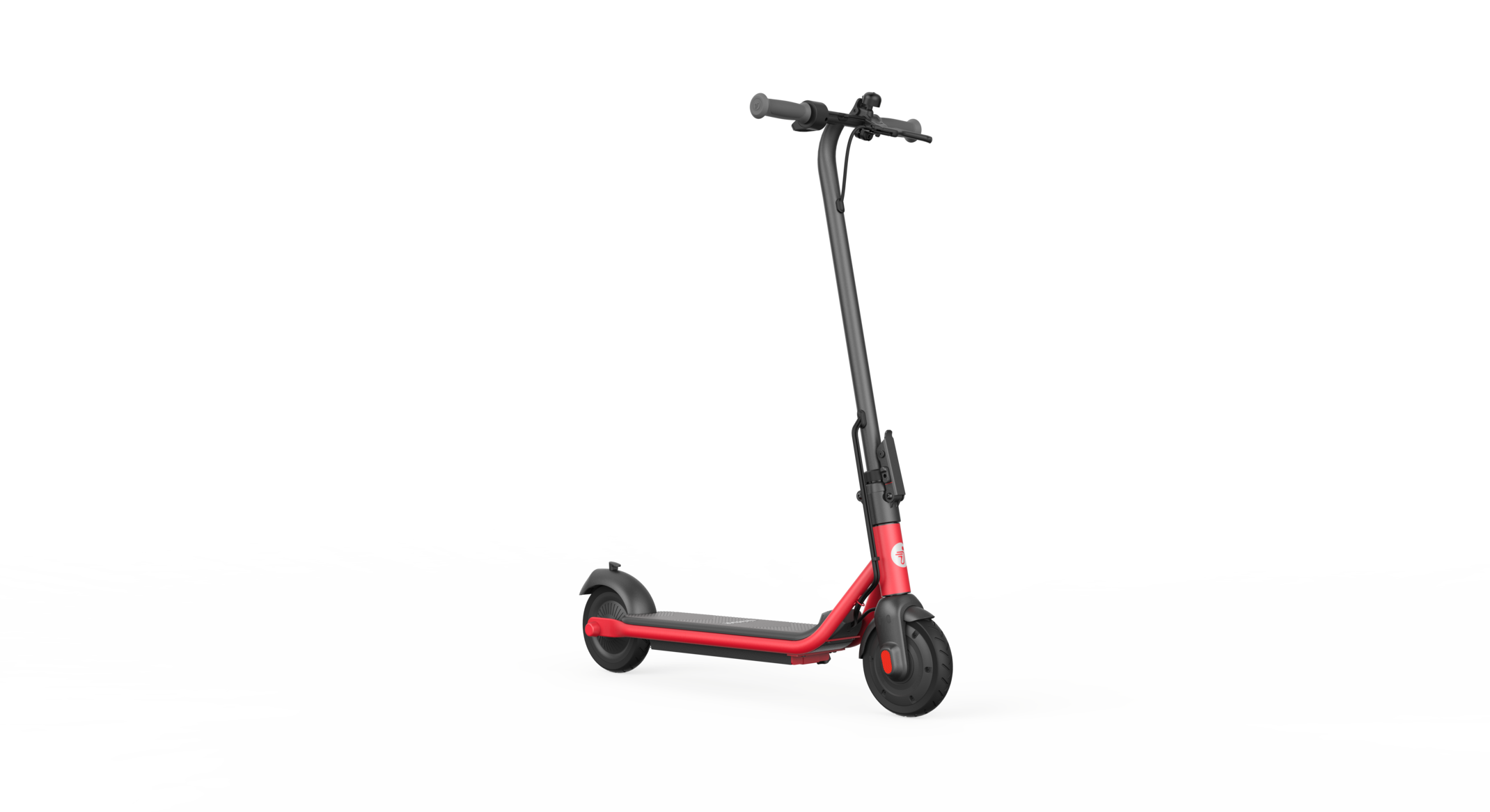 Patinete eléctrico - Segway Ninebot ZING C15E, Para niños, 150 W, 16 km/h, Negro, Rojo