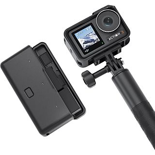 Cámara deportiva - DJI Osmo Action 3 Adventure Combo, 4K, Resistente al agua, Wi-Fi, Bluetooth