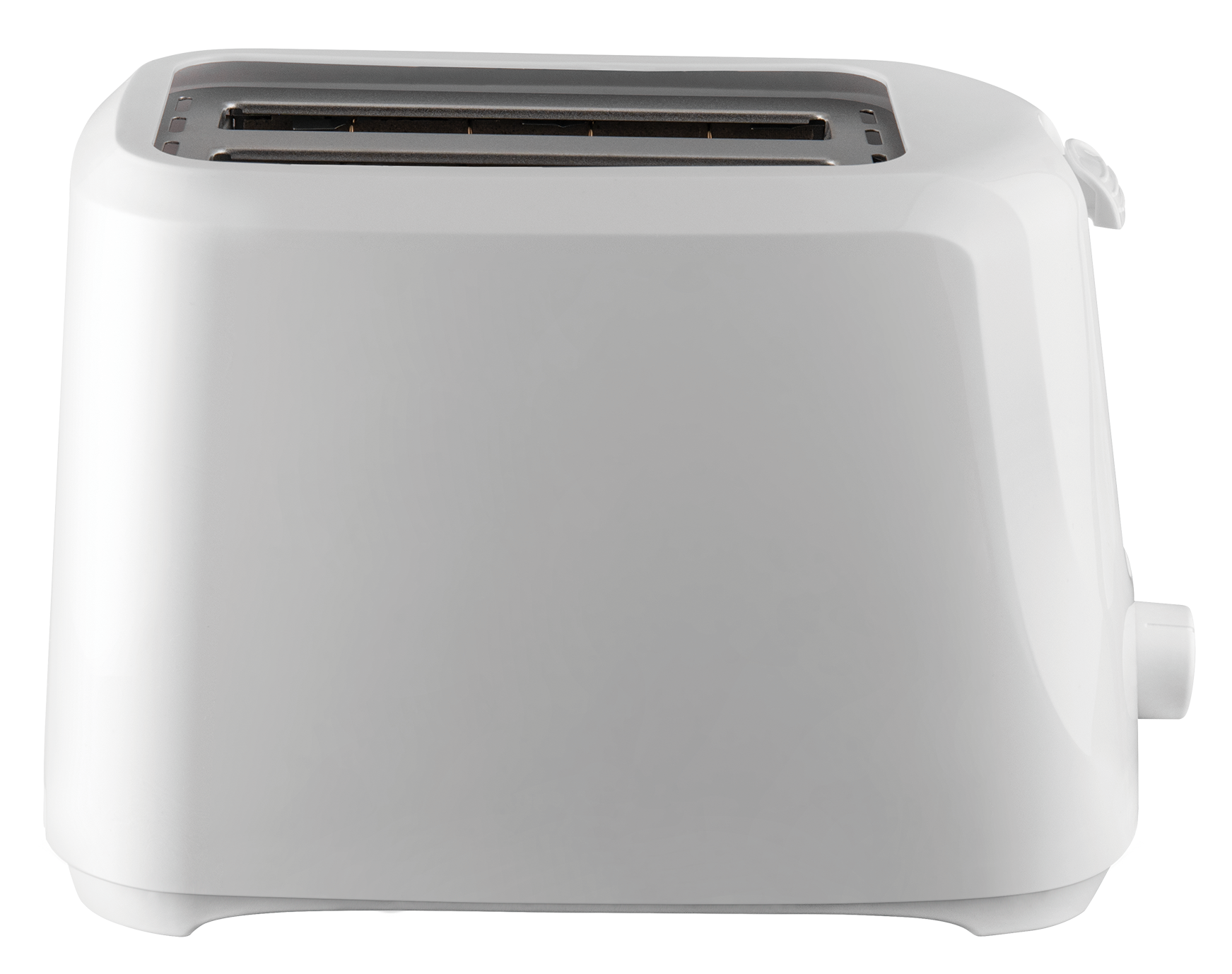 Tostadora - OK OTO 2722 W, 700 W, 2 ranuras, 6 niveles, Bandeja recogemigas, Blanco