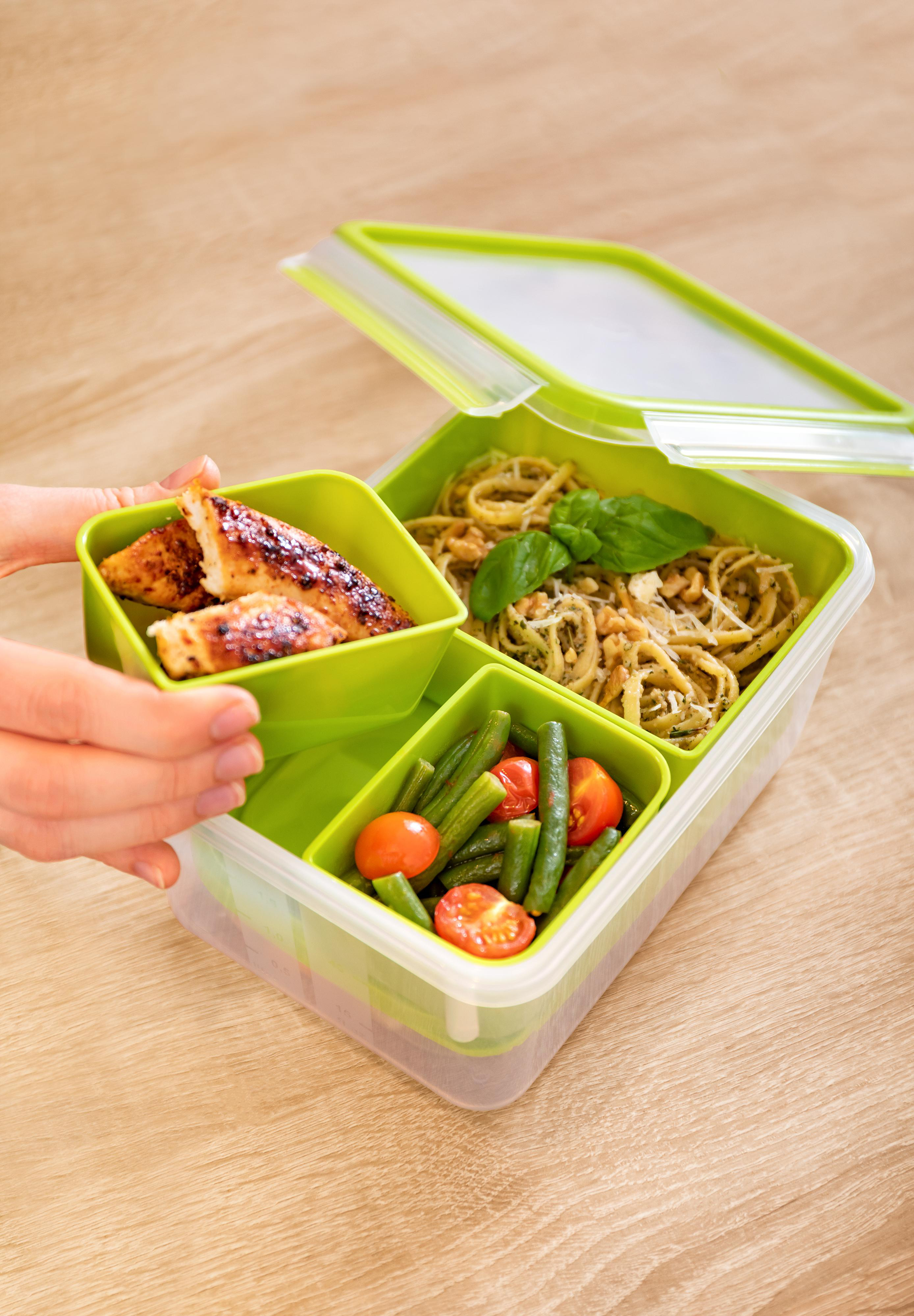 EMSA N10716 CLIP & GO Lunchbox Grün