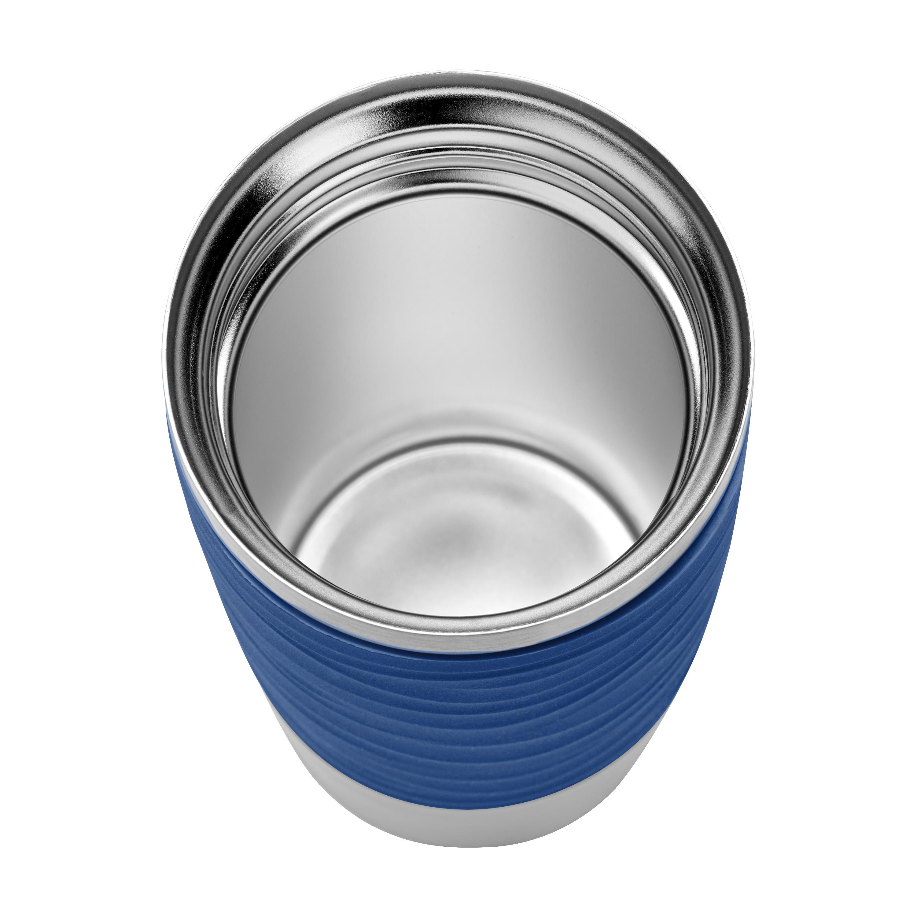 EMSA N20109 Travel Mug Waves Isolierbecher Blau