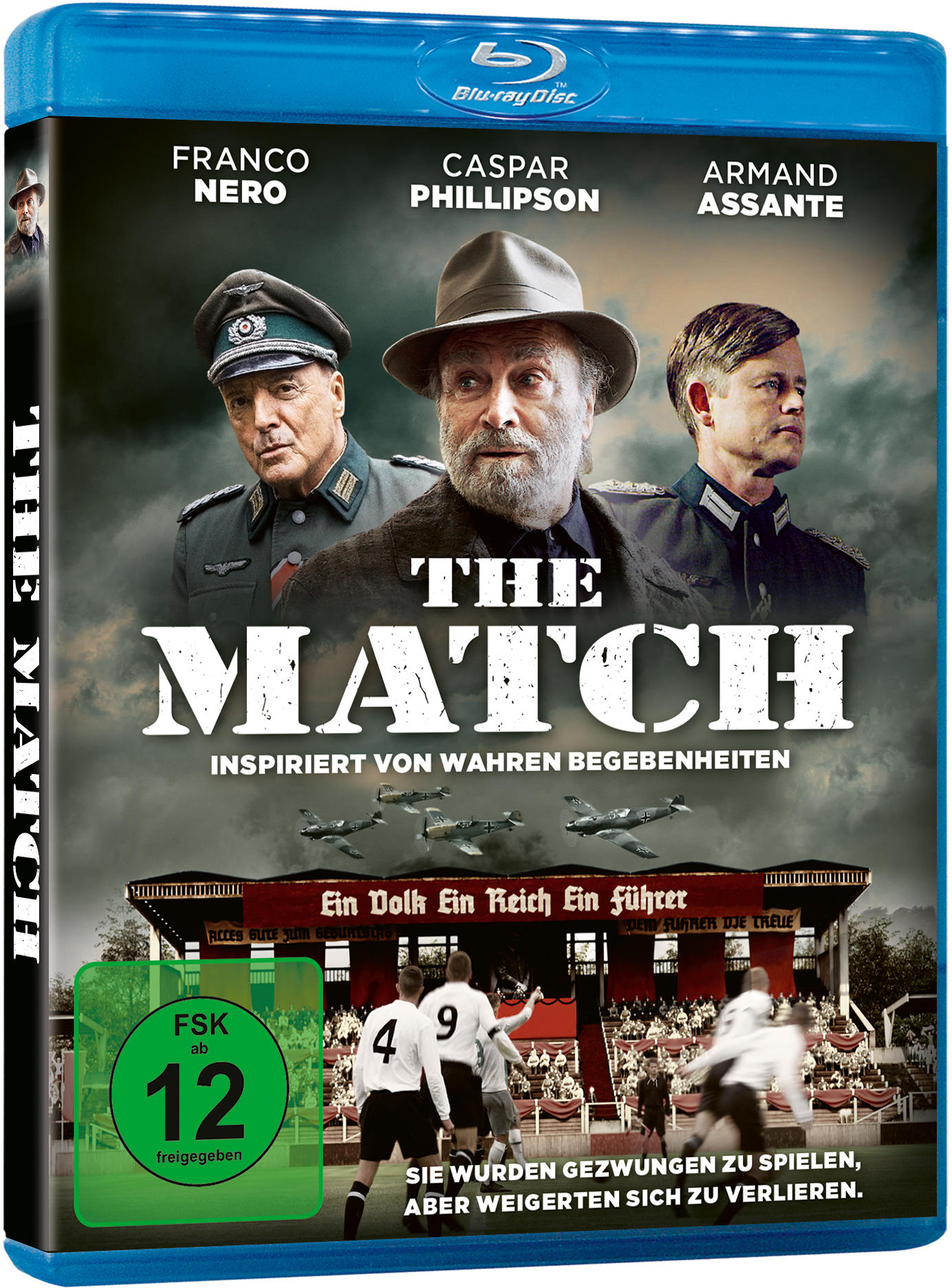 Blu-ray-Disc-Hülle mit drei Männern darauf.