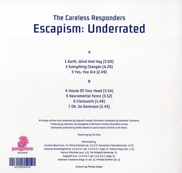 The Careless Responders - Escapism:Underrated (LP)  - (Vinyl)