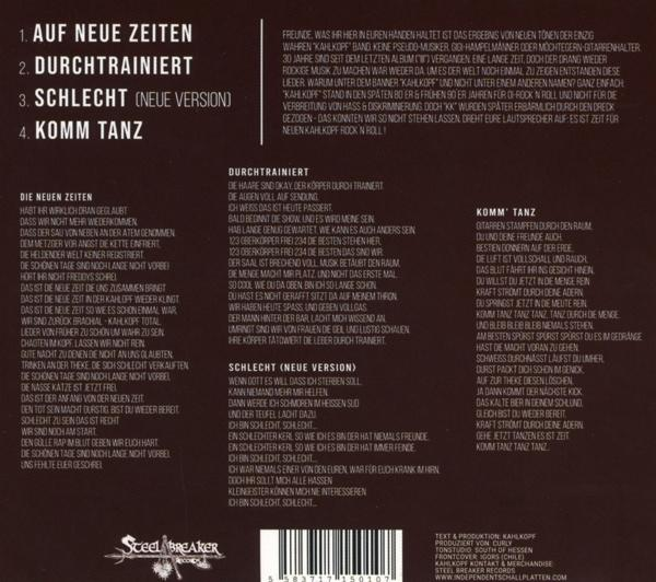 Kk - Auf Neue Zeiten  - (CD-Mini-Album)