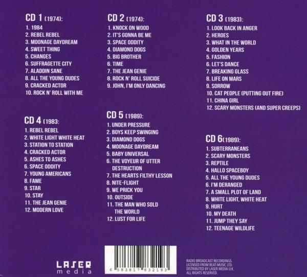 David Bowie - BOX/Unauthroized / Radio Recordings  - (CD)