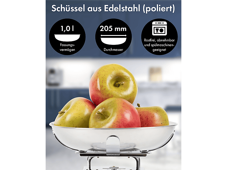 Profi Cook PC-KW 1247 Retro-Küchenwaage (Max. Tragkraft: 5 kg) — Foto 4 von 5