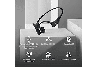 Open Ear Kopfhörer Snug 10 - Bluetooth 5.4 Mit 6g Leichtgewicht & IPX6