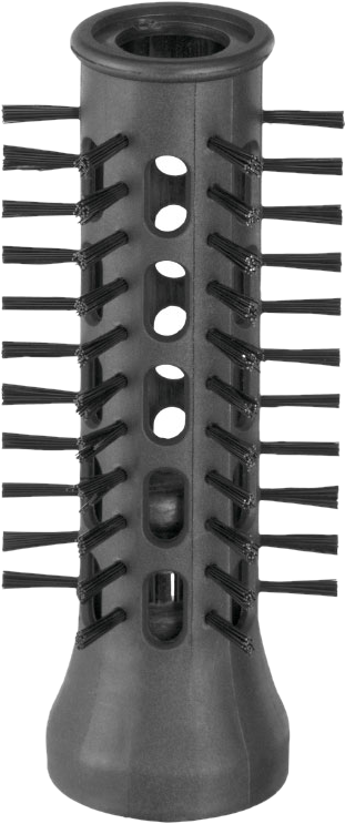 Haarstyler, schwarz mit lilafarbenen Akzenten und Remington-Logo.