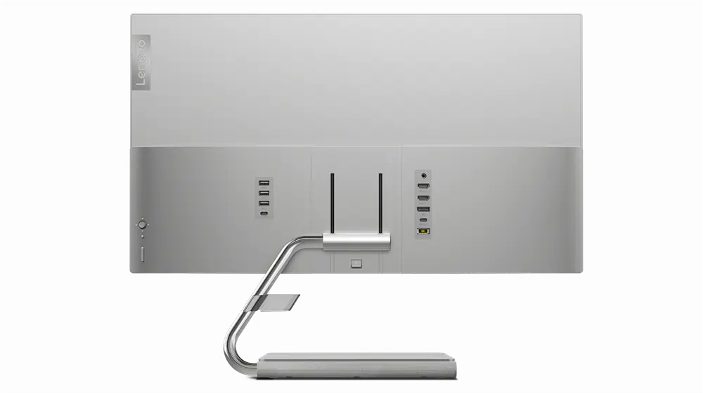 Monitor - Lenovo Q27h-20, 27" QHD, 7 ms, 70 Hz, 3x USB-A 3.2 Gen 1, 1x USB-C 3.2 Gen 1 (15W), Cloud Grey