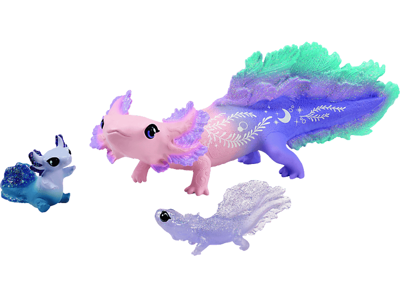 SCHLEICH bayala® 42628 Axolotl Mehrfarbig Spielfigur Set discovery