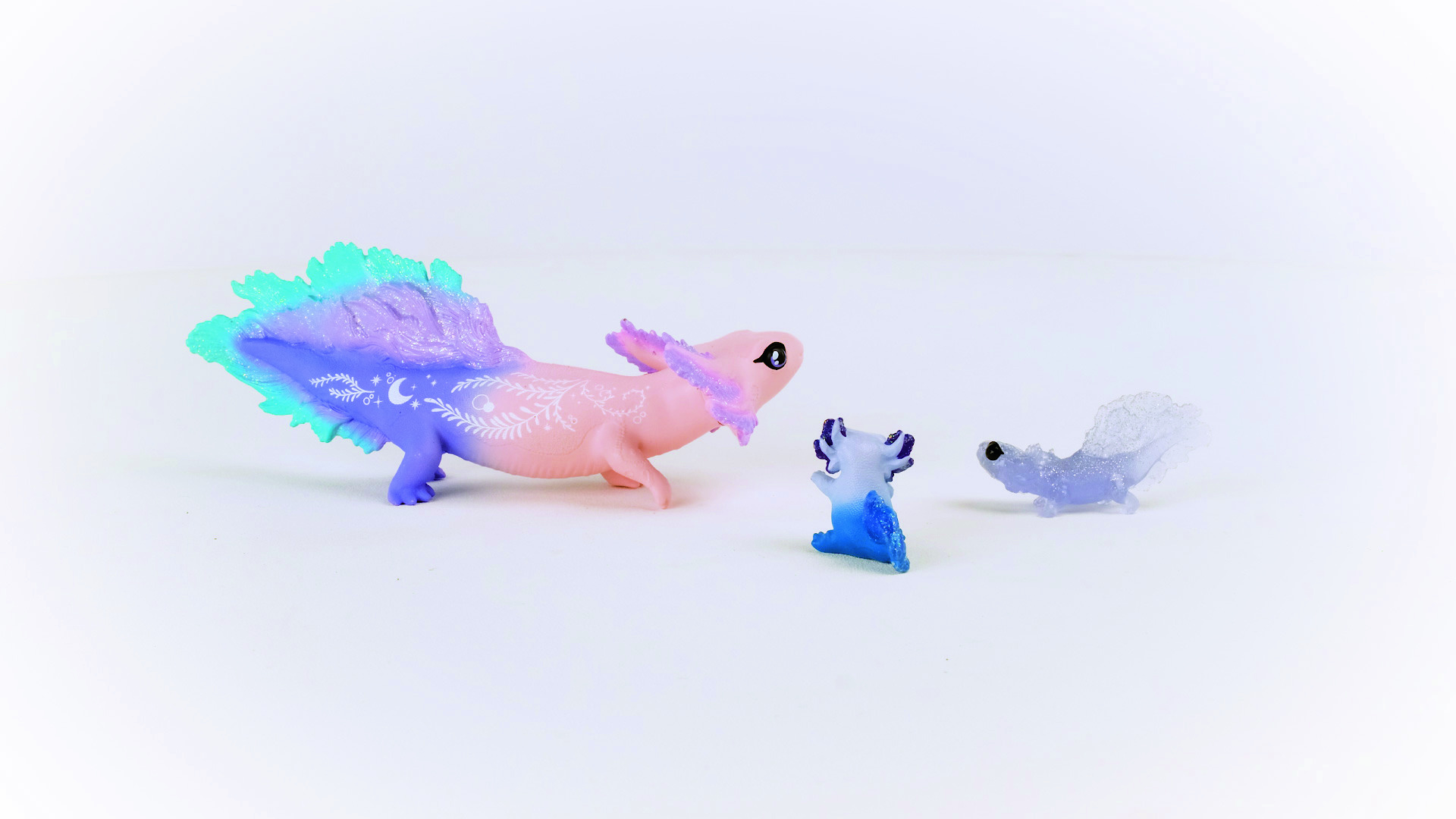 SCHLEICH bayala® 42628 Axolotl Spielfigur Set discovery Mehrfarbig