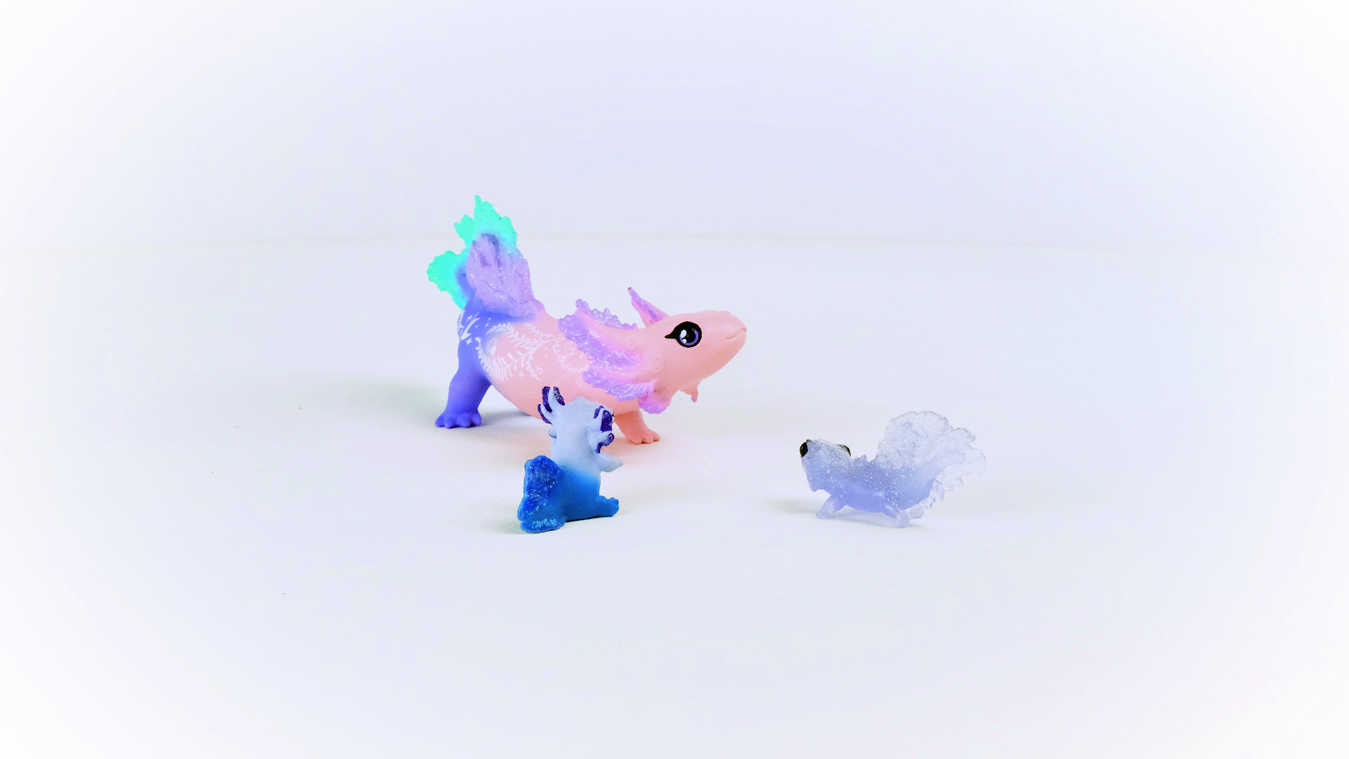 SCHLEICH bayala® 42628 Axolotl Mehrfarbig Spielfigur Set discovery