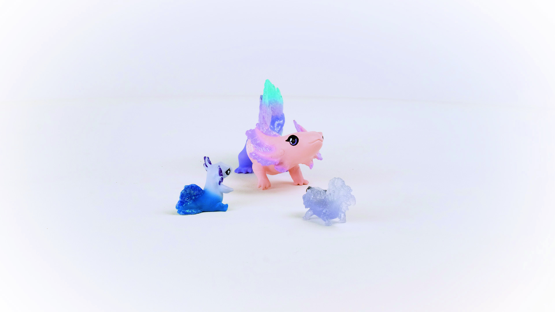 SCHLEICH bayala® 42628 Axolotl Spielfigur Set discovery Mehrfarbig