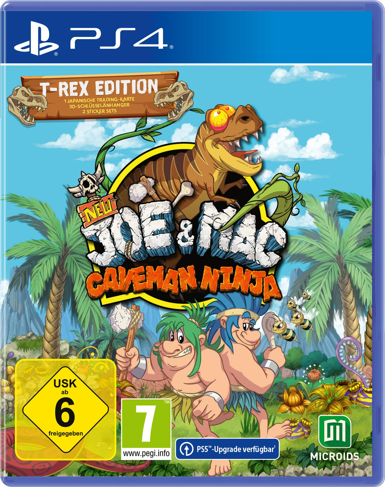 - & Mac: Joe 4] Edition [PlayStation - New T-Rex Caveman Ninja