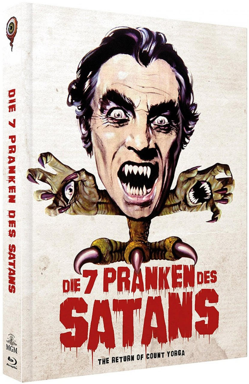 DIE 7 PRANKEN DES SATANS(MEDIABOOK A/+DVD/LTD) Blu-ray + DVD