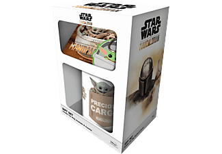 Star Wars: The Mandalorian ajándékcsomag (bögre, kulcstartó, poháralátét)