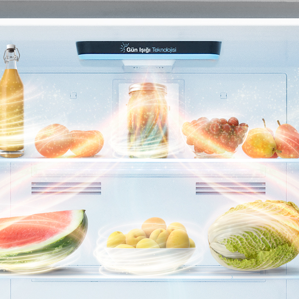 VESTEL NFK54102 E GI Pro Wifi F Enerji Sınıfı 481L No-Frost Alttan Donduruculu Buzdolabı Inox