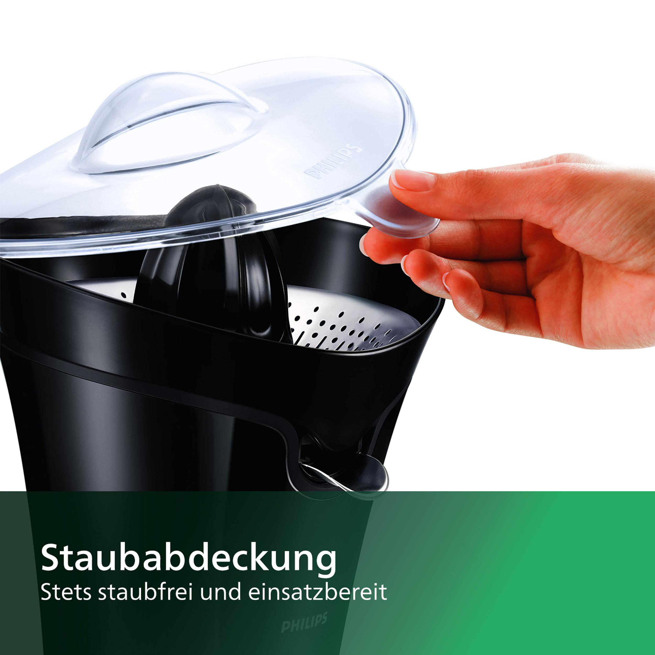 PHILIPS HR 2752/90 Zitruspresse 85 Watt, Schwarz
