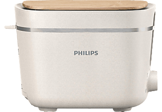PHILIPS HD2640/10 Serie 5000 Eco Conscious Edition Toaster Seidenweiß matt (830 Watt, Schlitze: 2)