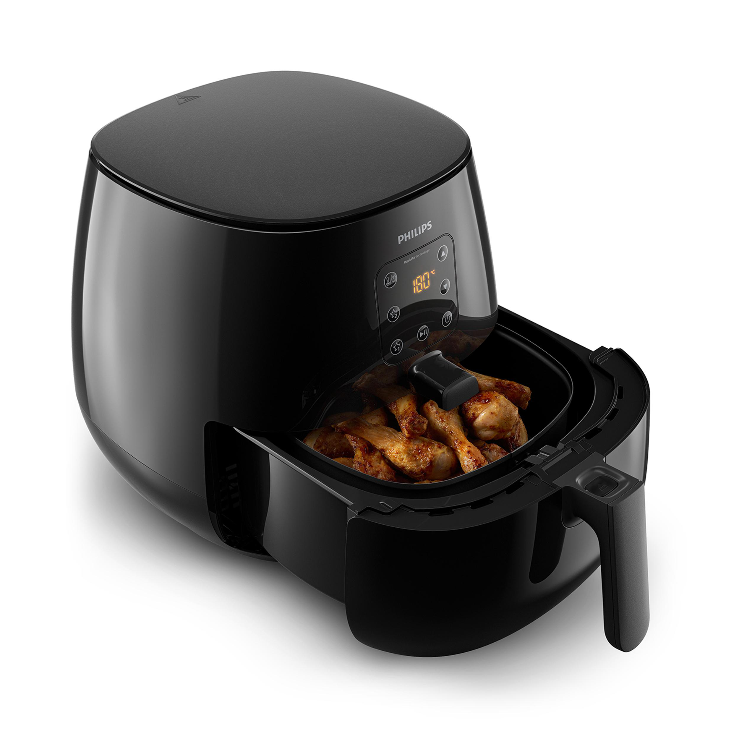 PHILIPS HD9260/90 Airfryer XL Essential Heißluftfritteuse 1900 Watt Deep Black