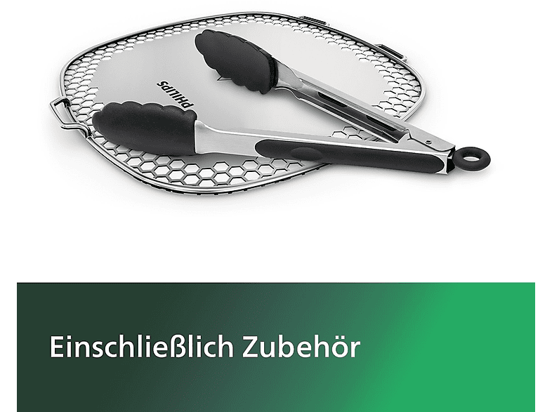 PHILIPS HD9954/01 für Airfryer XXL HD976x, HD975x, HD965x, HD963x, HD9860 Snack-Kit Silber
