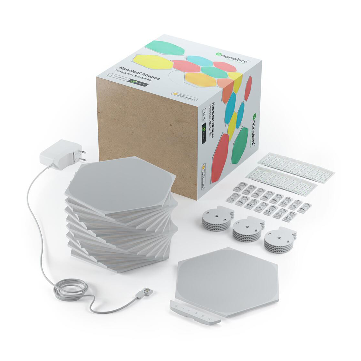 Pannelli Luminosi Nanoleaf Shapes Hexagons 15 Light