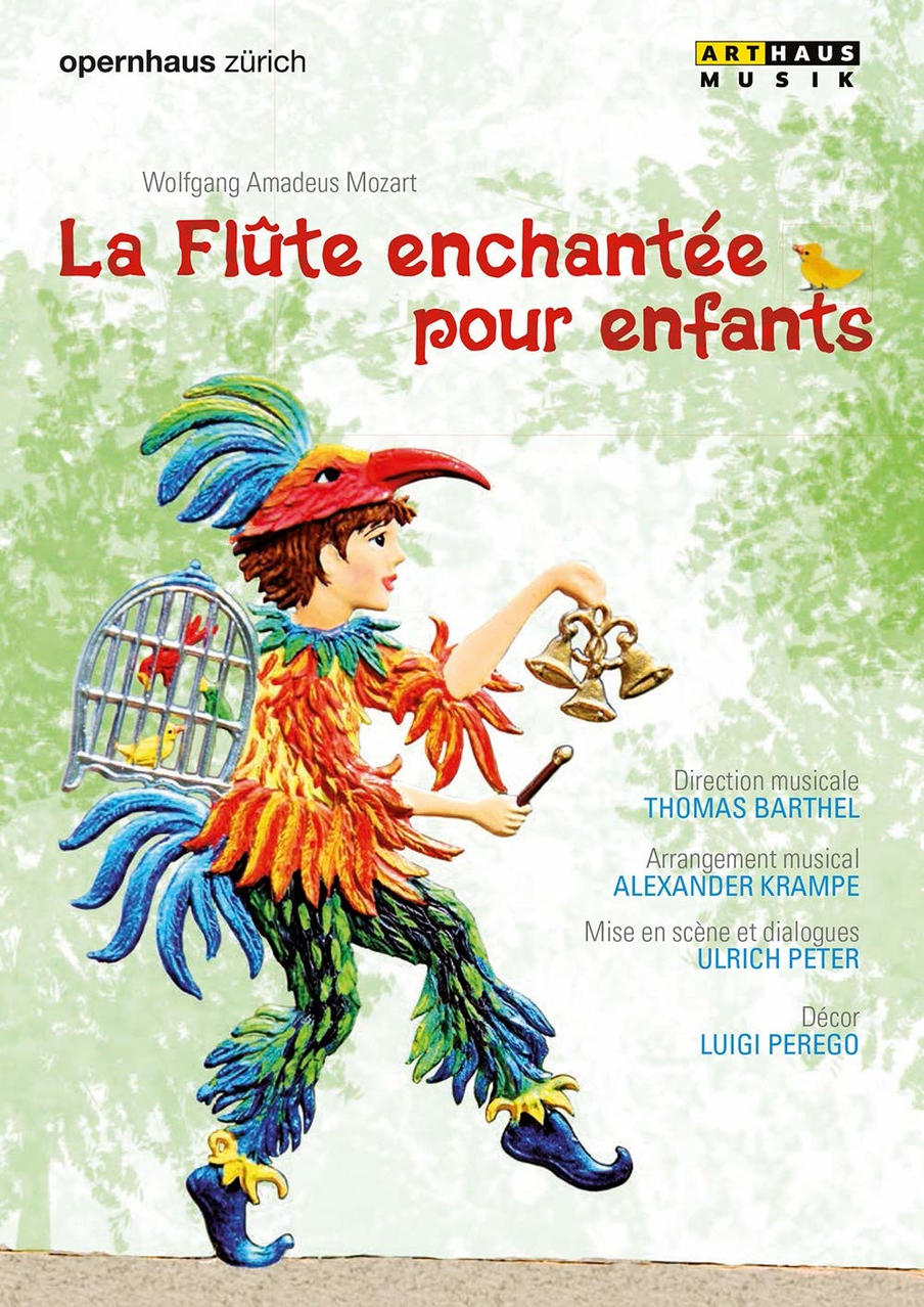 DVD enfants pour enchantée La Flûte