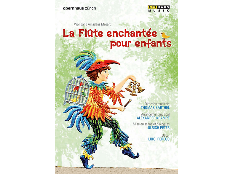 enfants Flûte enchantée DVD pour La