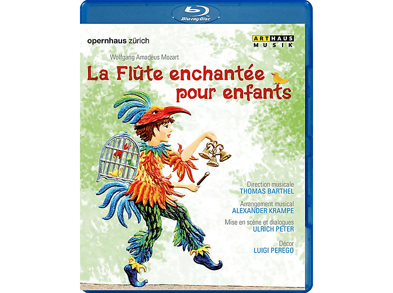 Blu-ray enchantée enfants Flûte pour La