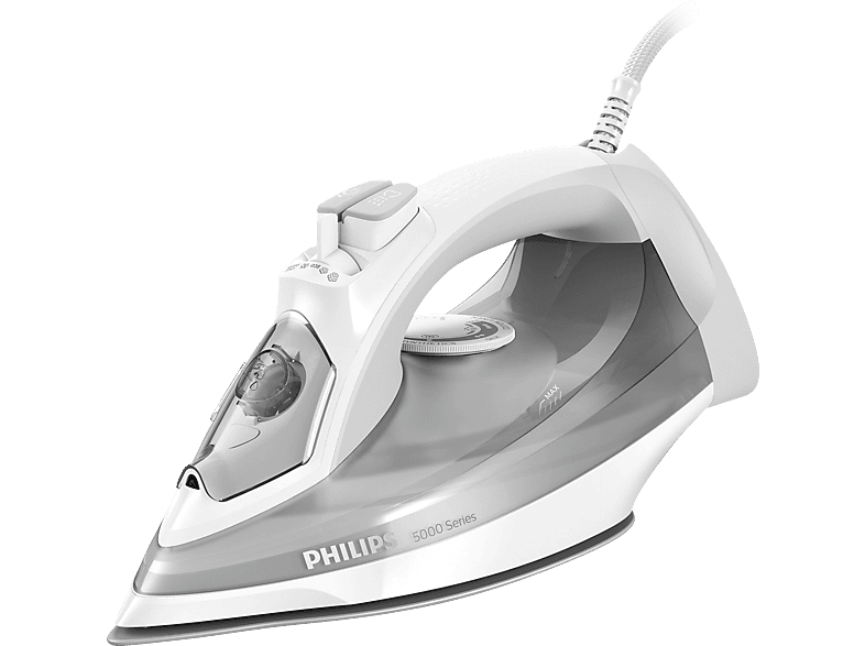 Dampfstoß: PHILIPS g/Min., SteamGlide 320ml, DST5010/10 (2400 160 Plus) Watt, Dampfbügeleisen 5000 Serie