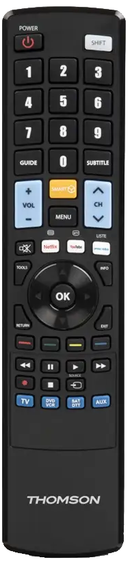 Meliconi Gumbody Personal 7 TCL/Thomson | Universele afstandsbediening