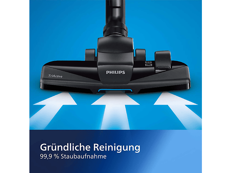 Thumbnail - PHILIPS XD3110/09 Serie 3000 mit Beutel, Staubsauger, maximale Leistung: 900 Watt