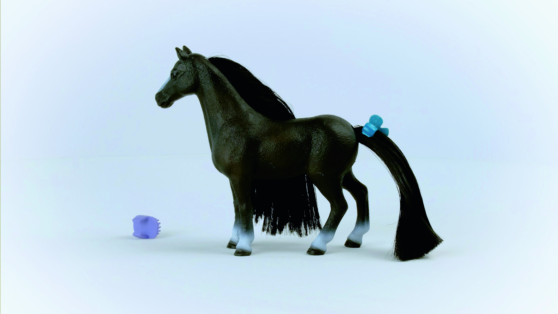 SCHLEICH Stute Horse Spielfigur Schwarz/Mehrfarbig Quarter Horse Beauty Sofia\'s 42620 Beauties