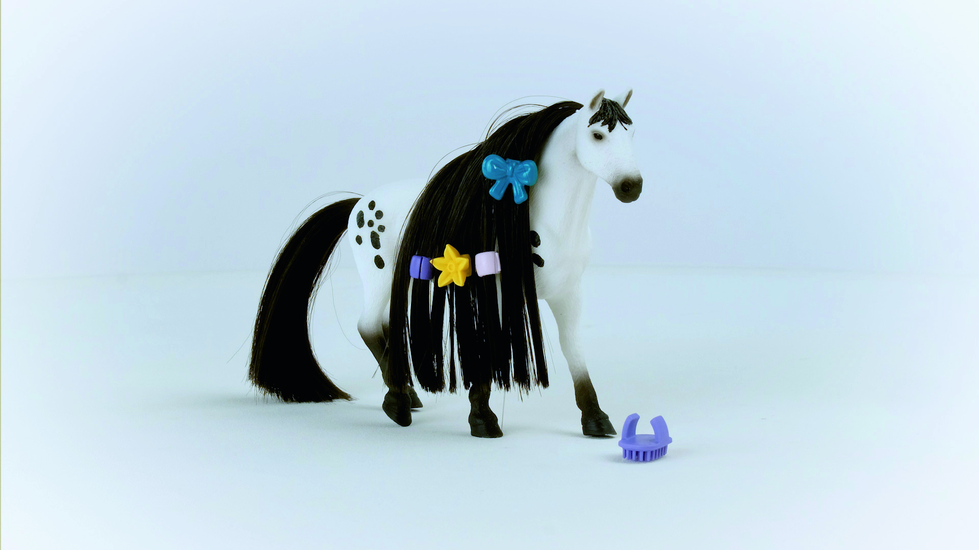 Knabstrupper Hengst Beauty Horse Spielfigur 42622 Beauties Weiß/Schwarz SCHLEICH Sofia\'s