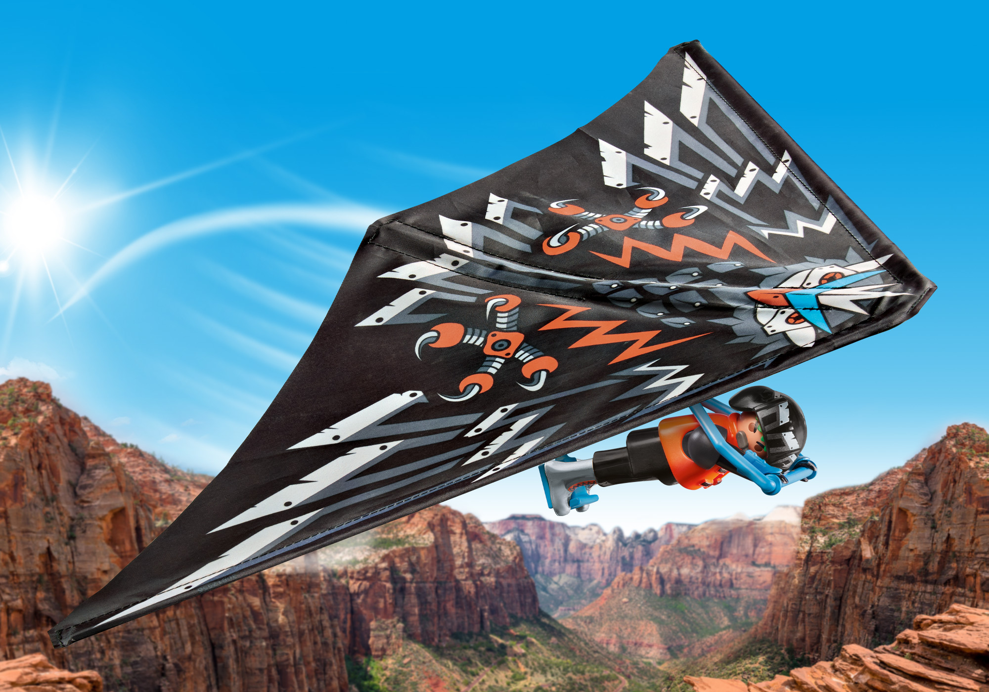 PLAYMOBIL 71079 Pack Spielset, Starter Mehrfarbig Drachenflieger