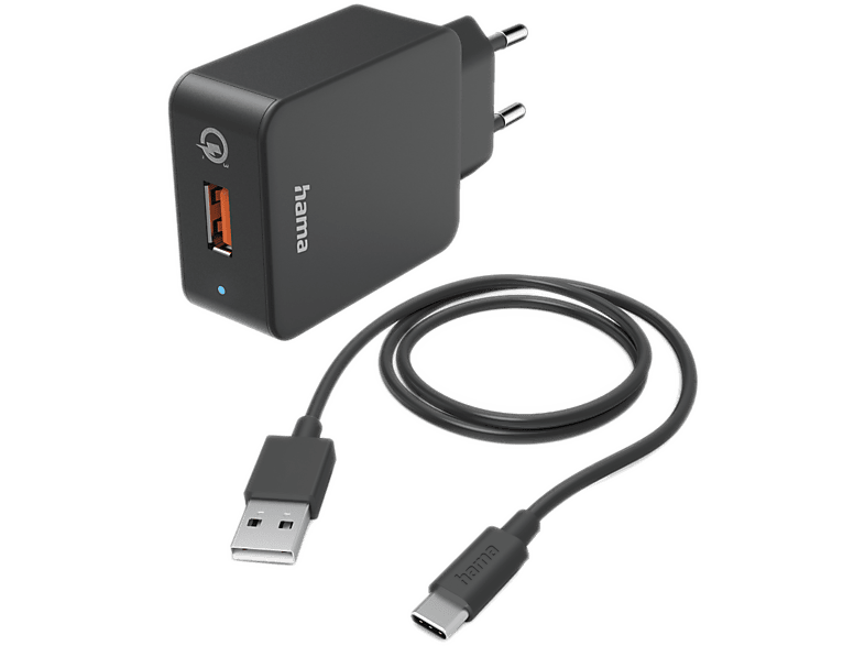 Hama Chargeur Secteur Avec Câble Usb-c (00201625)