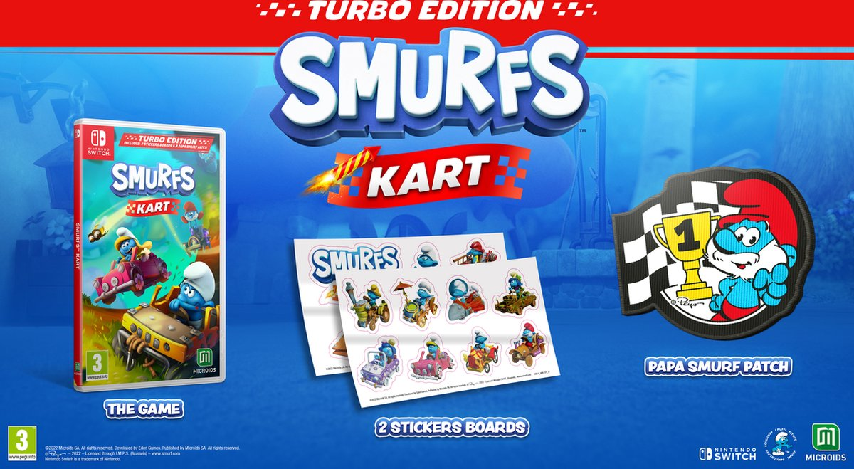 Smurfen Kart - Turbo Edition | Nintendo Switch