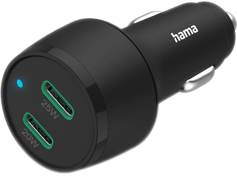 Hama Autolader 2x USB-C 45W
