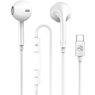 Auriculares de botón - TELLUR Basic Urbs, Intraurales, White