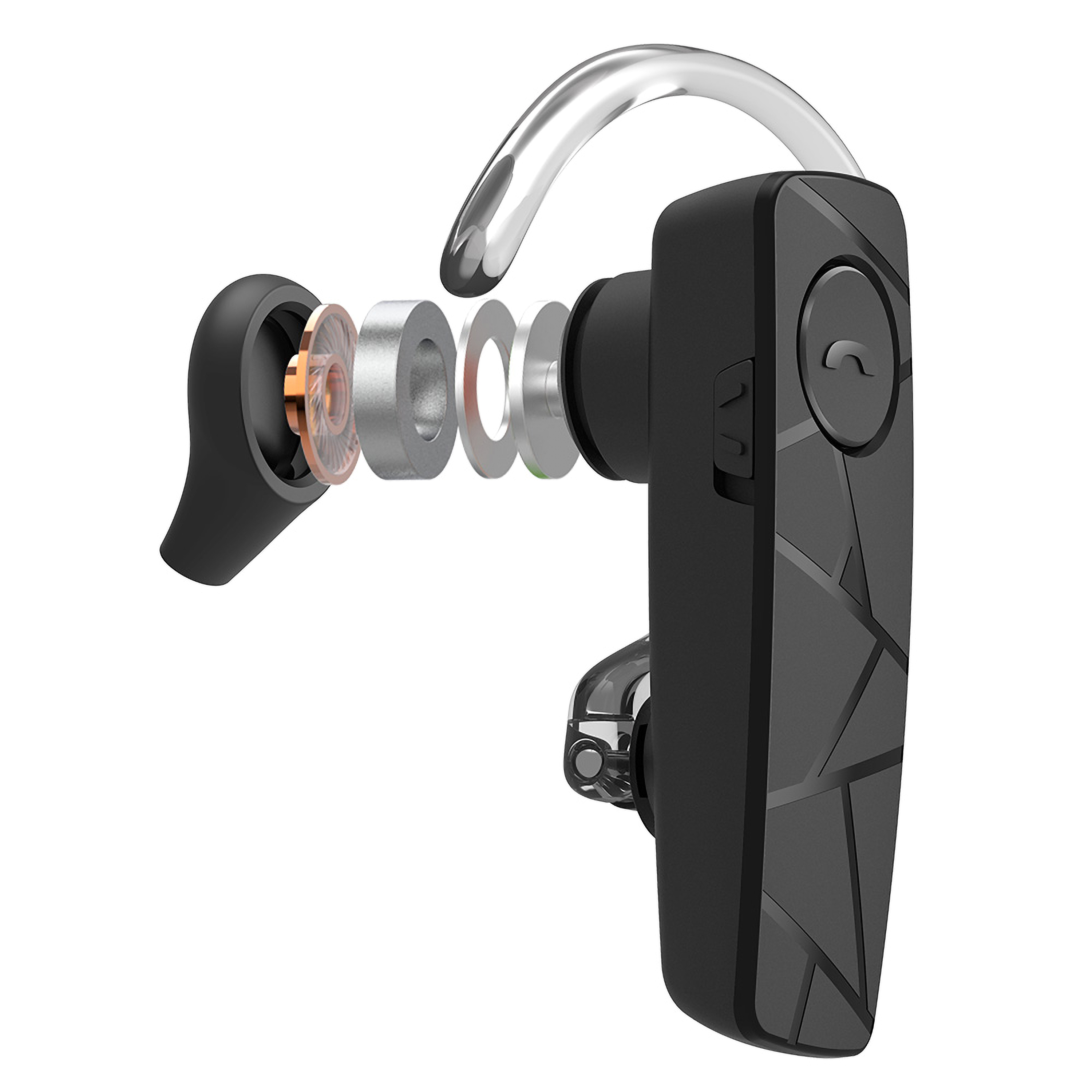 Kopfhörer On-ear Bluetooth TELLUR Schwarz 55, Vox