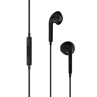 Auriculares de botón - TELLUR Serie Urban, estilo Apple, Intraurales, Black