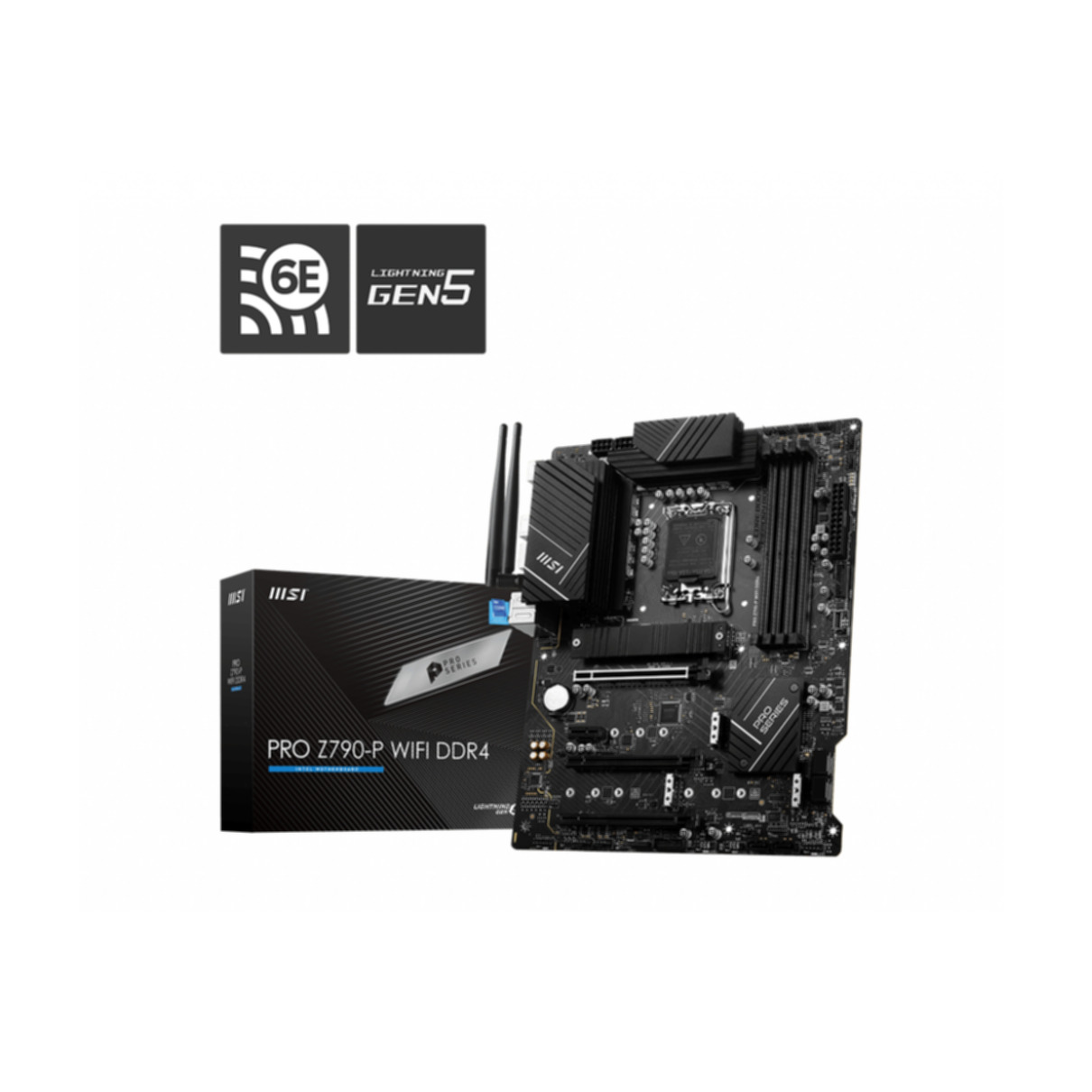 schwarz Mainboards MSI Z790-P PRO DDR4 WIFI