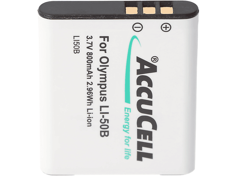 ACCUCELL Akku passend für  VW-VBX090 Akku kompatibel zu HX-WA2, HX-WA20, HX-WA30 Li-Ion - Lithium-Ionen Camcorder-Akku, 925 mAh