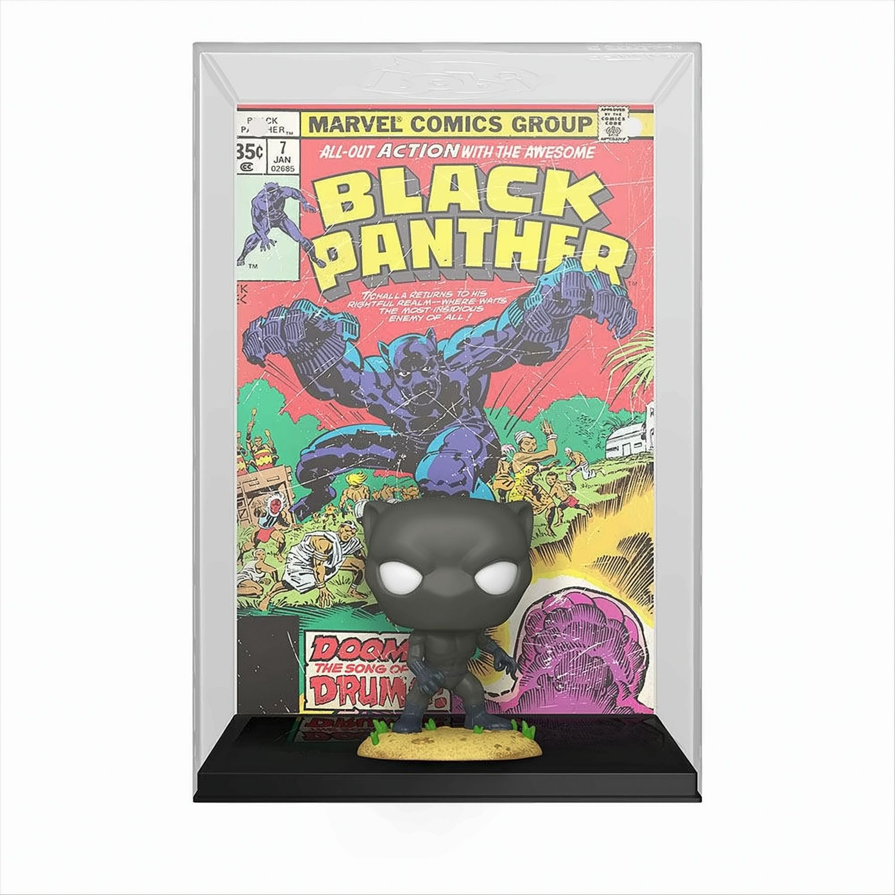 POP - Comic Panther - Marvel Black Cover
