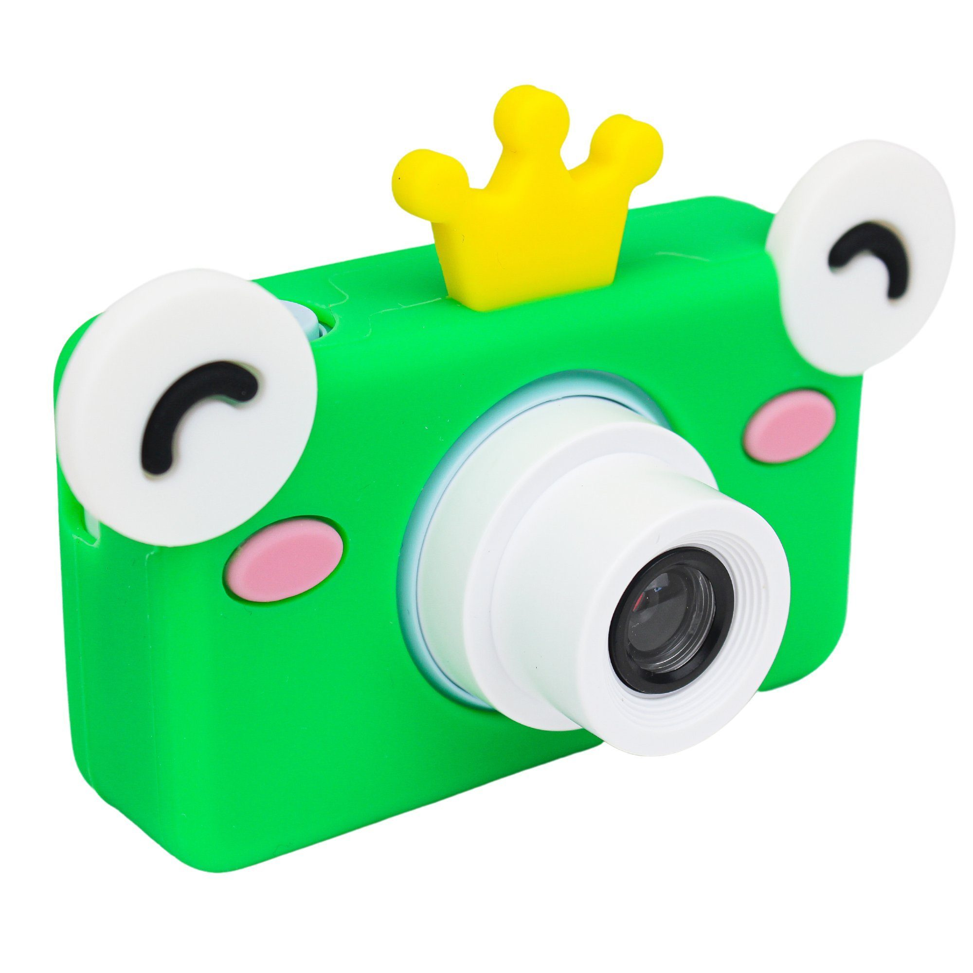 C1 Kinder-Digitalkamera DOTMALL KK 32MP Grün- Froschkönig