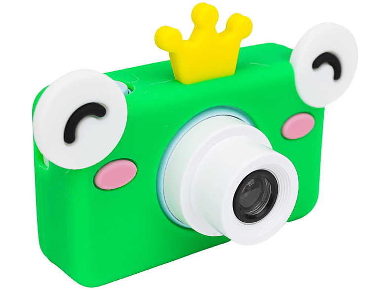 DOTMALL C1 Froschkönig 32MP KK Kinder-Digitalkamera Grün-