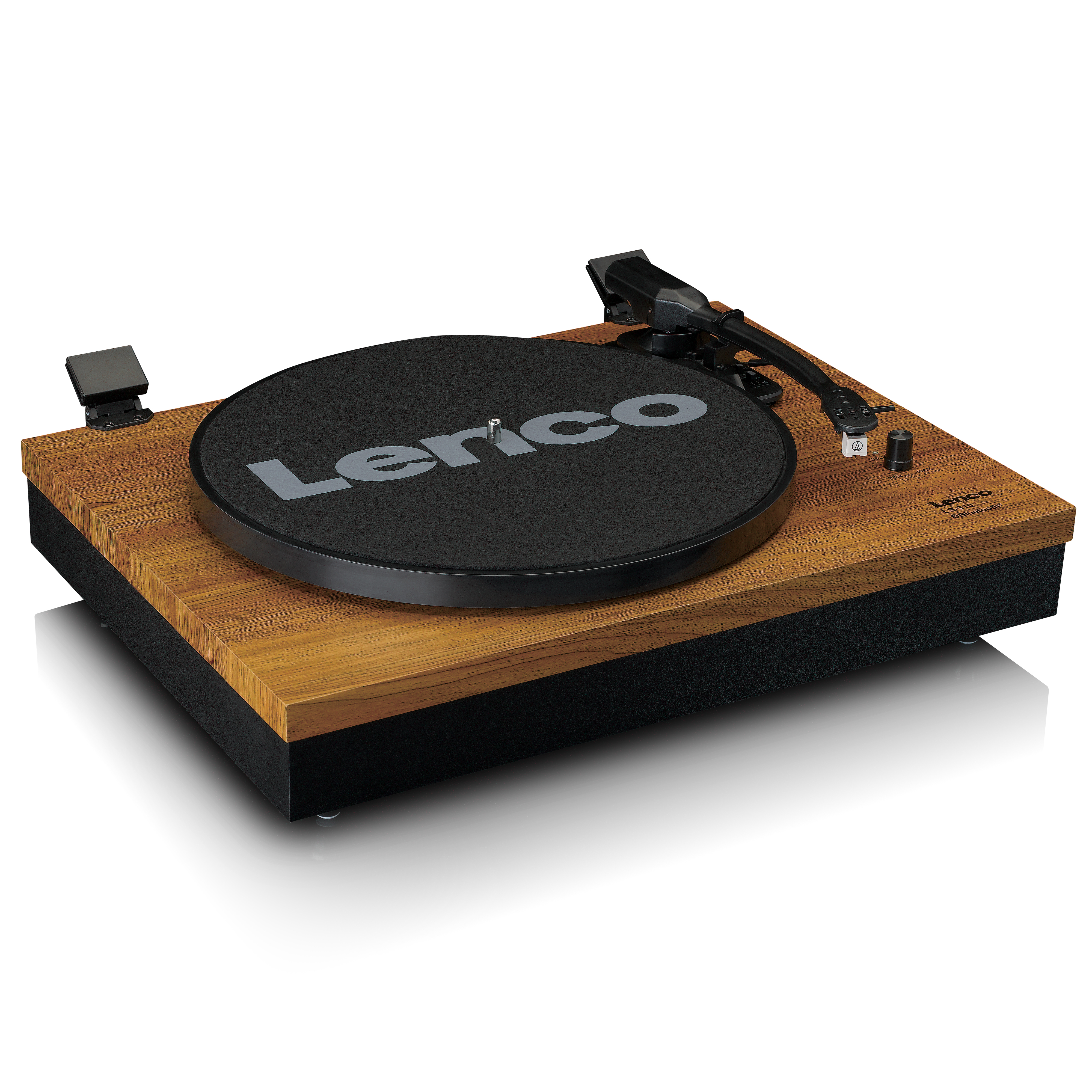 Tocadiscos  - LS-310WD LENCO, RCA OUT, 33,45, Madera