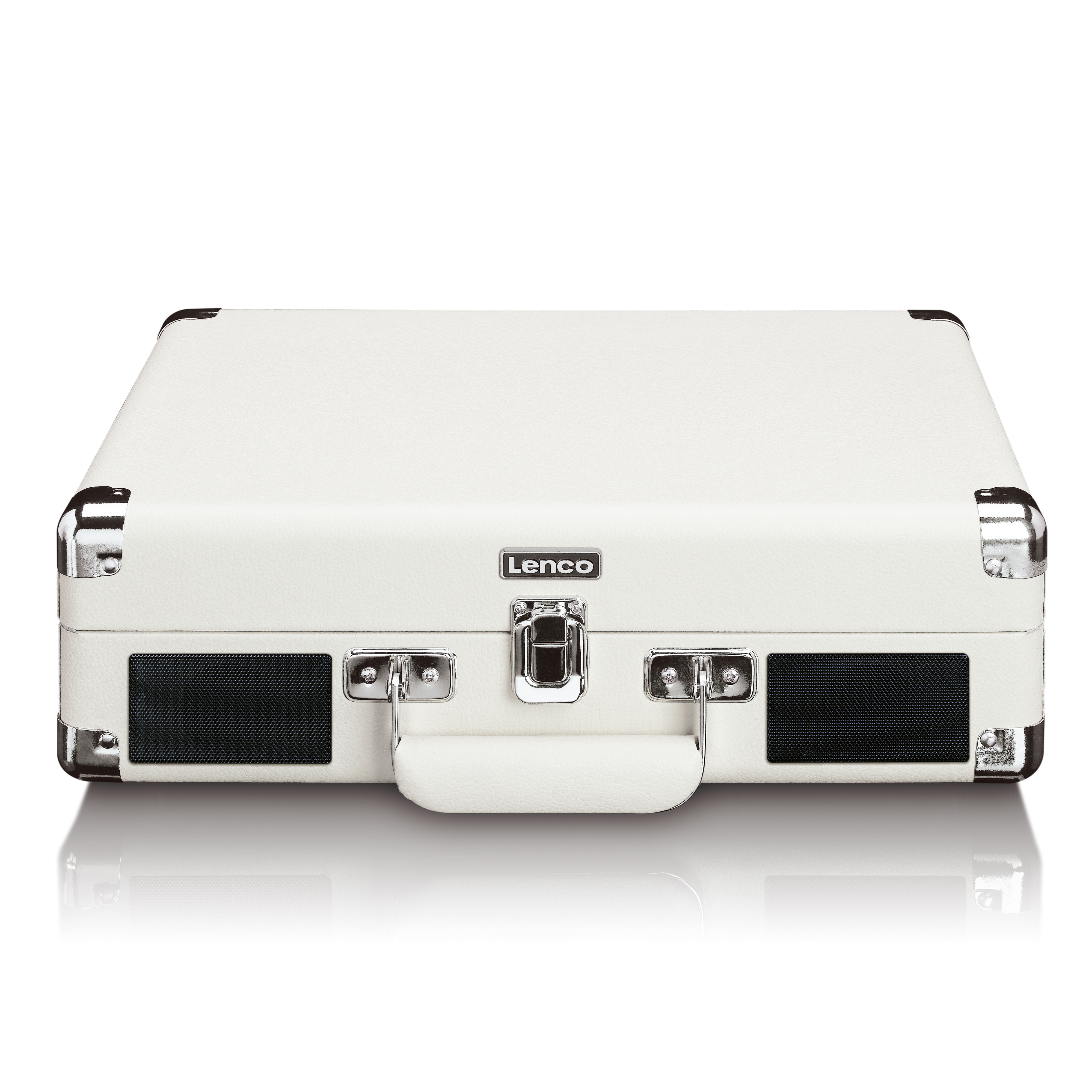 LENCO TT-115CR Retro Suitcase Record Player Cream